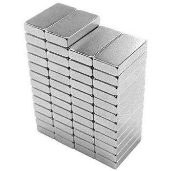 totalElement - Bloque de imanes de neodimio, 10 x 5 x 2 mm, N48 