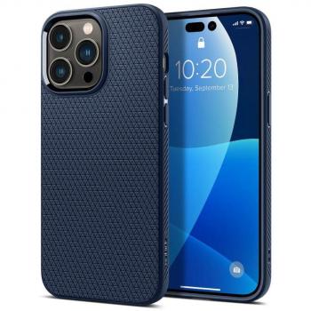 Funda Spigen Liquid Air para iPhone 14 Pro - Azul Marino