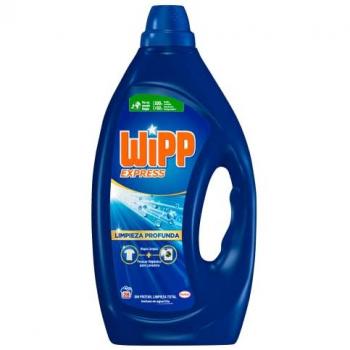 Detergente Líquido Wipp Express Quitamanchas 28 Lavados - Limpieza Profunda y Concentrado para Coladas Higiénicamente Limpias