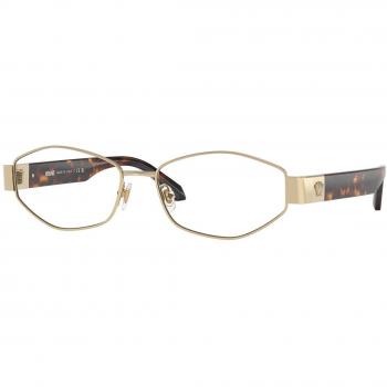 Versace VE1298 1252 Women’s Eyeglasses Gold Size 53 with Blue Light Block Available