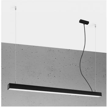 Lámpara de techo Pinne LED 115 negro 31W