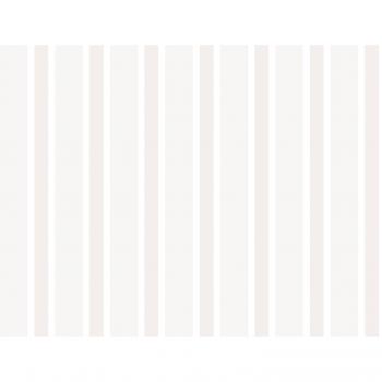 Dandino RY3029-4 Papel Pintado con Diseño Infantil Raya Bicolor, Gris, 60x18x18 cm