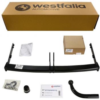Enganche de remolque WESTFALIA 317250900113 para SKODA Fabia 2, incluye dispositivo de enganche y capacidad de carga hasta 1200 kg