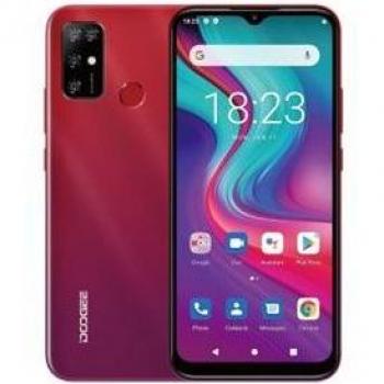 Smartphone Doogee X96 Pro 6.52'' 4GB RAM 5400mAh Bluetooth 5.0 Android 11.0 con Funda Protectora y Película Protectora Roja