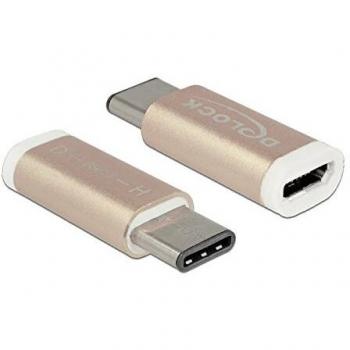 DeLOCK 65677 Adaptador de Cable USB 2.0-C a USB 2.0 Micro-B Cobre