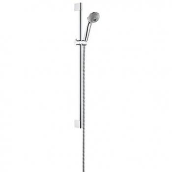 Hansgrohe 27767000 Crometta 85 Multi set de ducha, 3 tipos de chorro, 0,65m, cromo