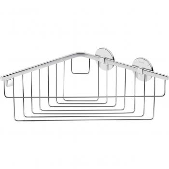 Porta Objetos adhesivo Esquinero 26 cm Bath+ Duo Round