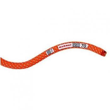 Mammut 9.8mm Crag Classic Single Rope - 80m, Orange/White