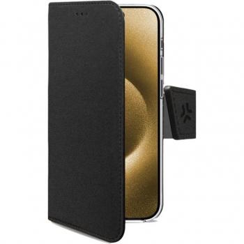 Funda Cartera Celly WALLY1080 para iPhone 16 Plus, 17 cm (6.7), Color Negro