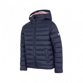 Chaqueta Deportiva para Niños 4F EVERYDAY COLLECTION HJZ22 JKUDP001 Azul Marino