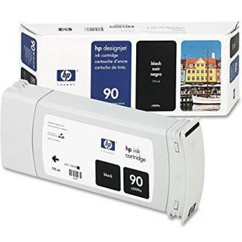 HP Cartucho de tinta DesignJet 90 negro de 775 ml