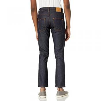 Nudie Jeans Grim Tim Unisex Dry True Navy Denim Pants 29W x 32L