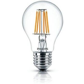Philips 8718696517550 - Bombilla LED, luz blanca cálida, 7,5 W, equivalente a 60 W, 220-240 V, casquillo E27