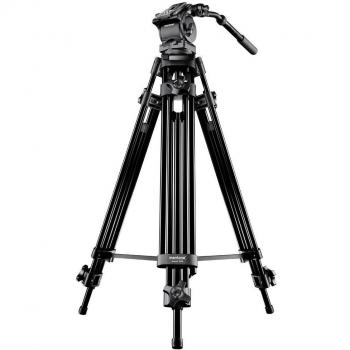 Mantona 18639 Dolomit 2300 - Trípode para cámara réflex o videocámara