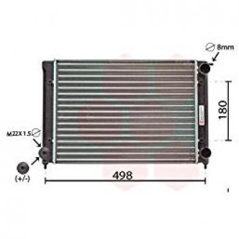 Van Wezel 58002040 Radiador, refrigeración del Motor