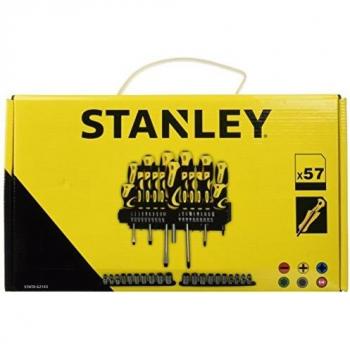 STANLEY STHT0-62143 - Set de 57 piezas, destornilladores y puntas de destornillador