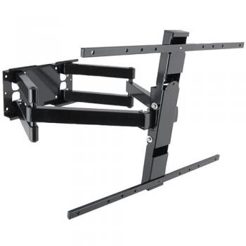 Soporte de pared inclinable y orientable para pantallas LED de 32 a 65 pulgadas, VESA 200x200 a 600x400, capacidad máxima de 50 kg