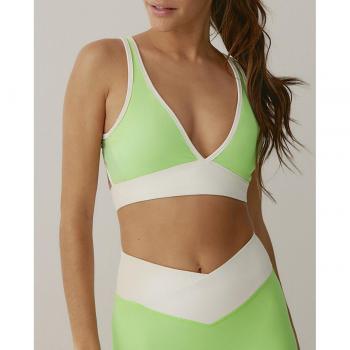 Top deportivo sujeción media Billy - Apple Green - S