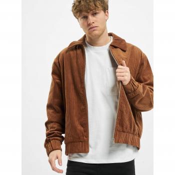 Urban Classics Men's Boxy Corduroy Jacket in Toffee