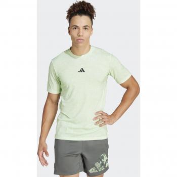 Camiseta de hombre Power Workout adidas verde XL