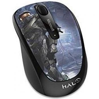 Microsoft Wireless Mobile Mouse 3500 - Ratón inalámbrico, edición Halo, compatible con Mac y Windows