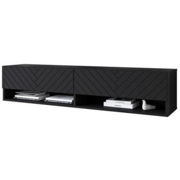 Mueble TV Sarasota 118 Grafito, 140x30x33cm, con 2 Puertas