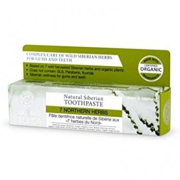 Natura Siberica Pasta de Dientes Natural Siberiana, 7 Hierbas Nórdicas - 100 gr