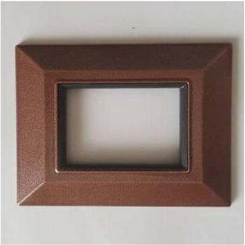 Placa Compatibles Axolute Bticino Color Rame 4 Foros