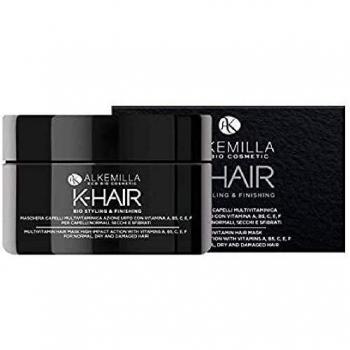 ALKEMILLA - Mascarilla Multivitamínica para el Cabello - Ideal para el cuidado del cabello normal, seco y dañado - acción nutritiva y antioxidante - certificado LAV, Vegan - níquel probado - 200 ml