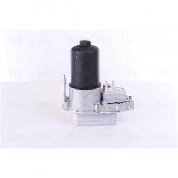 Radiador de aceite NISSENS 91120 con alojamiento del filtro para PEUGEOT 607 Berlina, 407 SW y LAND ROVER Range Rover Sport