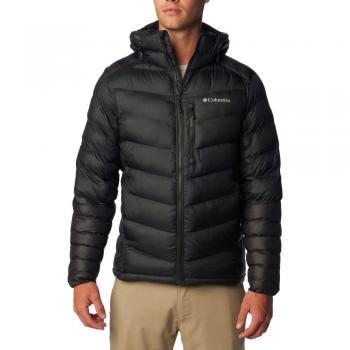 Chaqueta de hombre Columbia Labyrinth Loop™ II con capucha negra, talla S, aislamiento Omni-Heat™