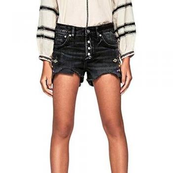 Pepe Jeans Shorts Bonita Fest Negro para Mujer 30 Negro