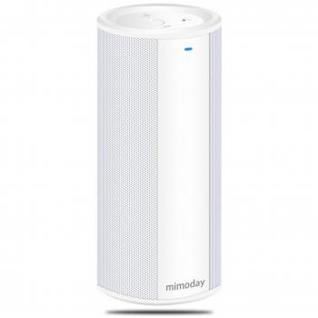 Mimoday Altavoces Bluetooth , AltavocesPortátilesInalámbricos Bluetooth 5W x 2 con el BajoMejorado, Ipx5 Impermeable y A Prueba de Golpes, MicrófonoIncorporadoparauso en Interiores y uso al AireLibre