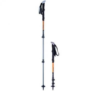 Lacal ALU STICK 135 Aluminium Hiking Poles (Orange)
