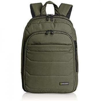 National Geographic Zaino Porta Pc 15.6 Tasca Zip Anteriore Nat Geo-Pro | N00711-Kaki