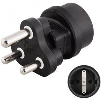 Hama 00108879 adaptador e inversor de corriente Universal Negro - Fuente de alimentación