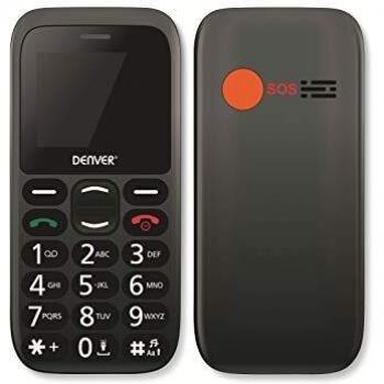 Mobile Telephone For Older Adults Denver Electronics Bas18300M 1 77 Bluetooth