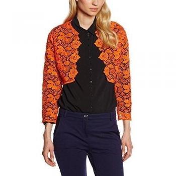 PINKO 1B11Tg-5880/A82 - Chaleco para mujer, color naranja, talla 46
