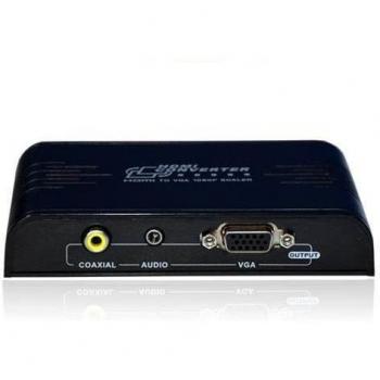 Lenkeng Vídeo Convertidor de HDMI a VGA HD LKV385PRO