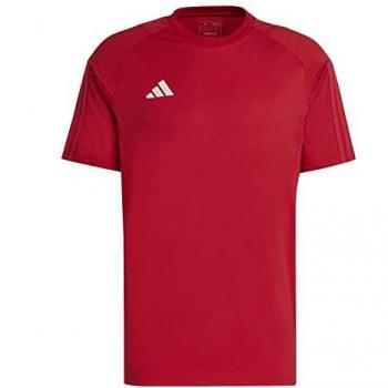 Camiseta de Manga Corta Adidas Tiro 23 Competición para Hombre Rojo