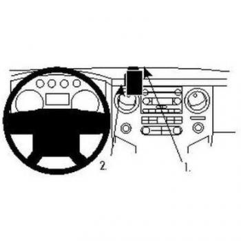 Soporte ProClip Central para Ford F-Series (Modelos Múltiples 11-16) - Brodit