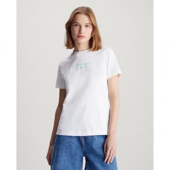 Camiseta Calvin Klein Jeans - Mujer con logo en relieve