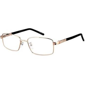 Rectangle Montura Completa Metal Dorado Gafas Recetadas para Hombre - Gafas Anti-Azules - SmartBuy Collection