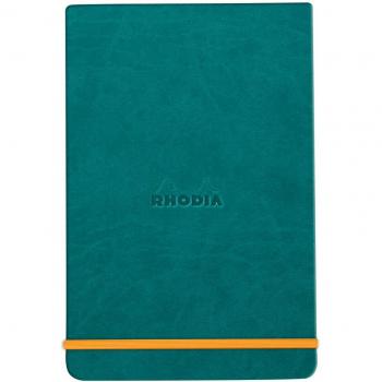 Rhodia 194356C - Webnotepad - Rhodiarama - Líneas horizontales Verde pavo real
