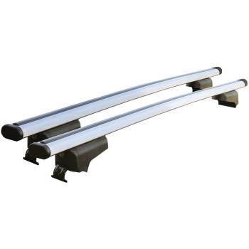 CLOP Aluminum Roof Rack Cross Bar Set, 127 cm (50 Inch) with Locking Mechanism and 165.35 Load Capacity