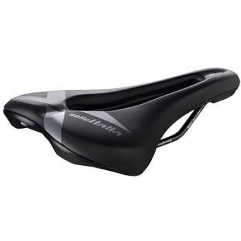 Sillín Selle Italia X-Bow Superflow Negro L3 - Silla de Bicicleta Ergonómica con Abertura Central