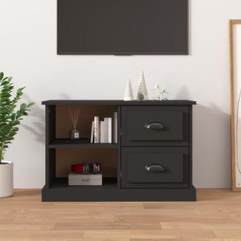 Soporte para TV Madera Multicapa Negro 73x35,5x47,5 cm