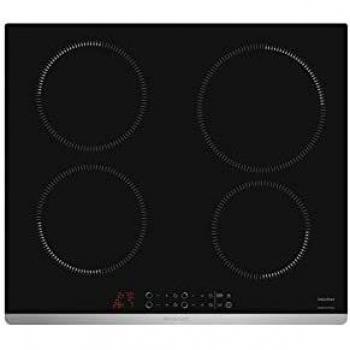 Placa de Inducción 60cm 4 Fuegos 7400w Negra - Brandt BPI1641UX