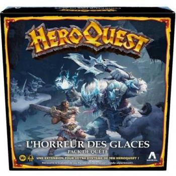 HeroQuest - Extensión El Horror del Hielo, Juego de Mesa de Estilo Mazmorras, 2 a 5 Jugadores, Desde 14 Años, Sistema de Juego HeroQuest Requerido