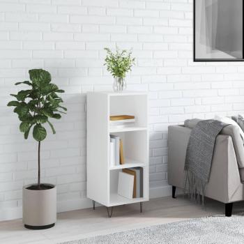 Aparador blanco de madera multicapa 34.5x32.5x90 cm